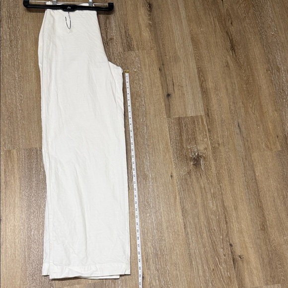 FUTURE COLLECTIVE Size 8Elegant White Women's Trousers - Picture 8 of 10